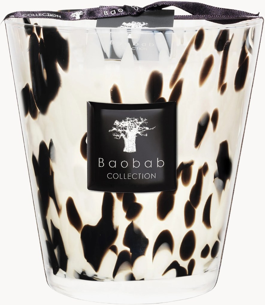 Geurkaars Black Pearls (grapefruit, gember, roos)