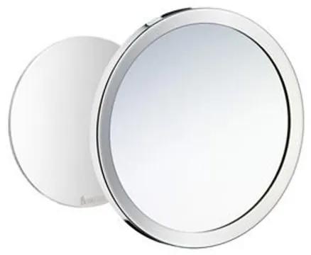 Smedbo Outline scheerspiegel spiegel 5X zelfklevend 15,2cm chroom FK442