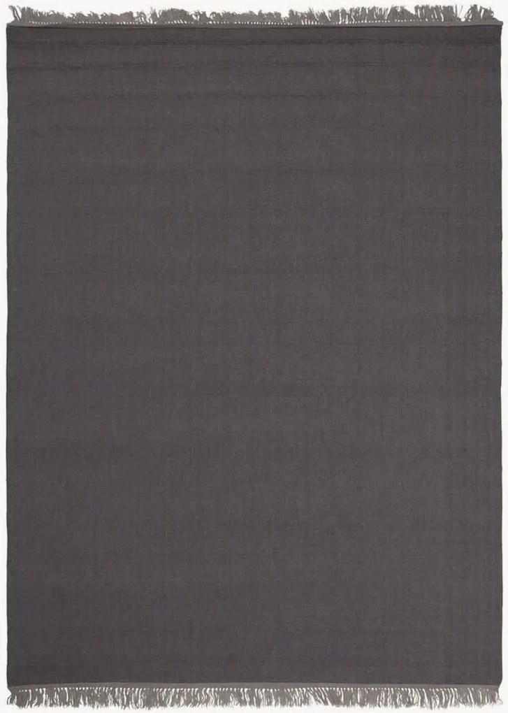 Wollen vloerkleed Une