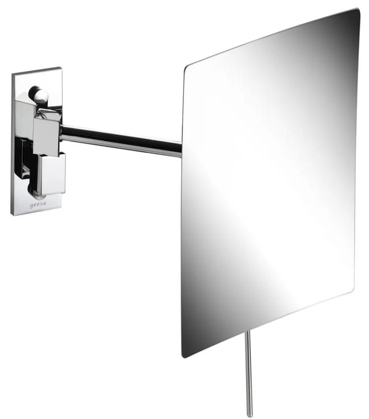 Geesa Mirror scheerspiegel 1 arm 3x vergrotend 150x225 mm chroom