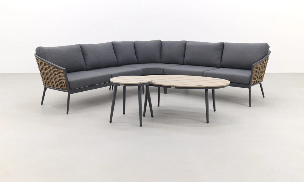 Bali loungeset met Margriet loungetafels - 3-delig - Garden Impressions OP=OP