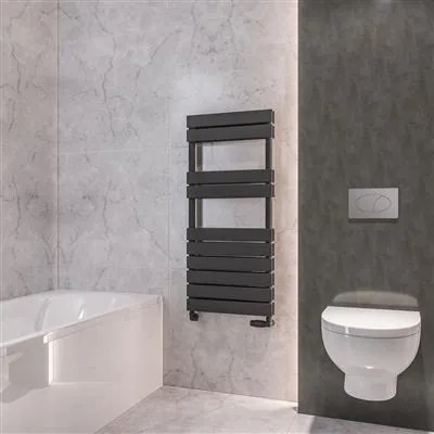 Eastbrook Addington type 20 handdoekradiator 50x110cm 826W staal antraciet