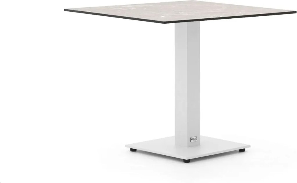 + 10% kassakorting | Tuin eettafel Forza  | Vierkant  | Tuintafel Kunststof | 80x80cm | 2 personen | Kees Smit Tuinmeubelen