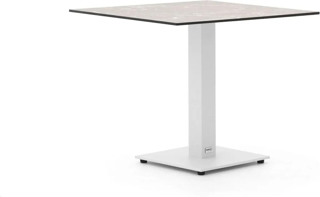 Tuin eettafel Forza  | Vierkant  | Tuintafel Kunststof | 80x80cm | 2 personen | Kees Smit Tuinmeubelen