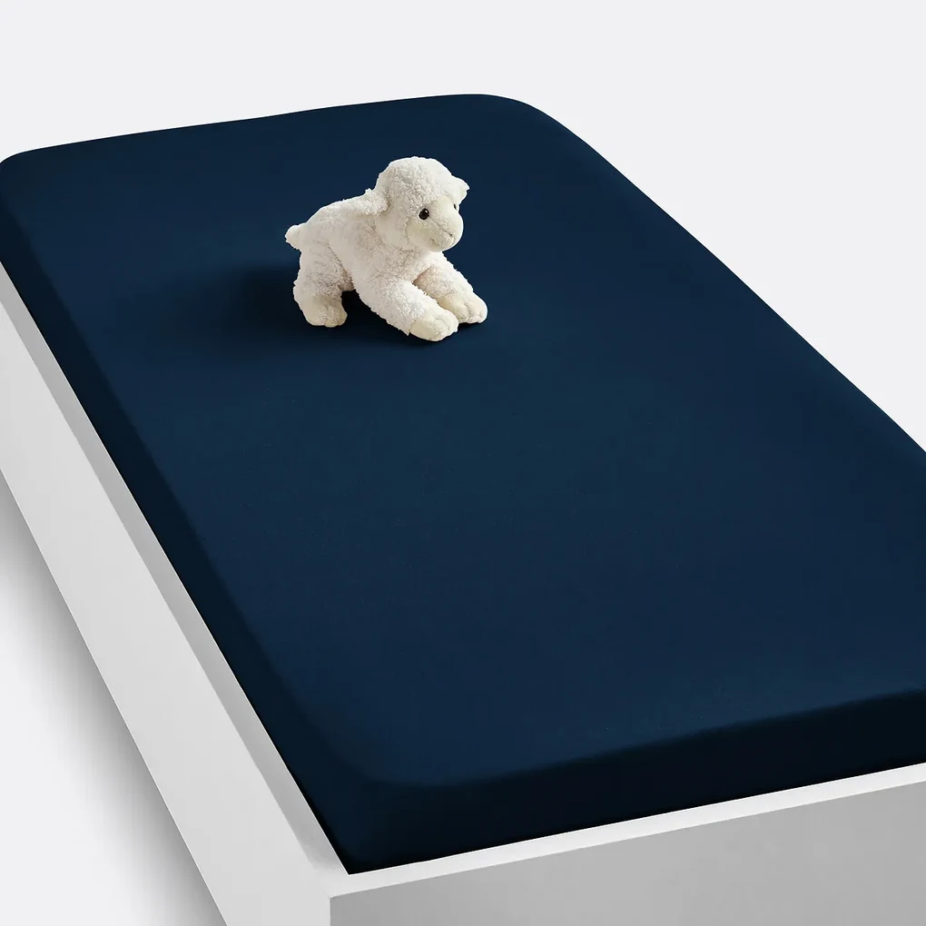 Hoeslaken babybed in effen jersey, Scenario