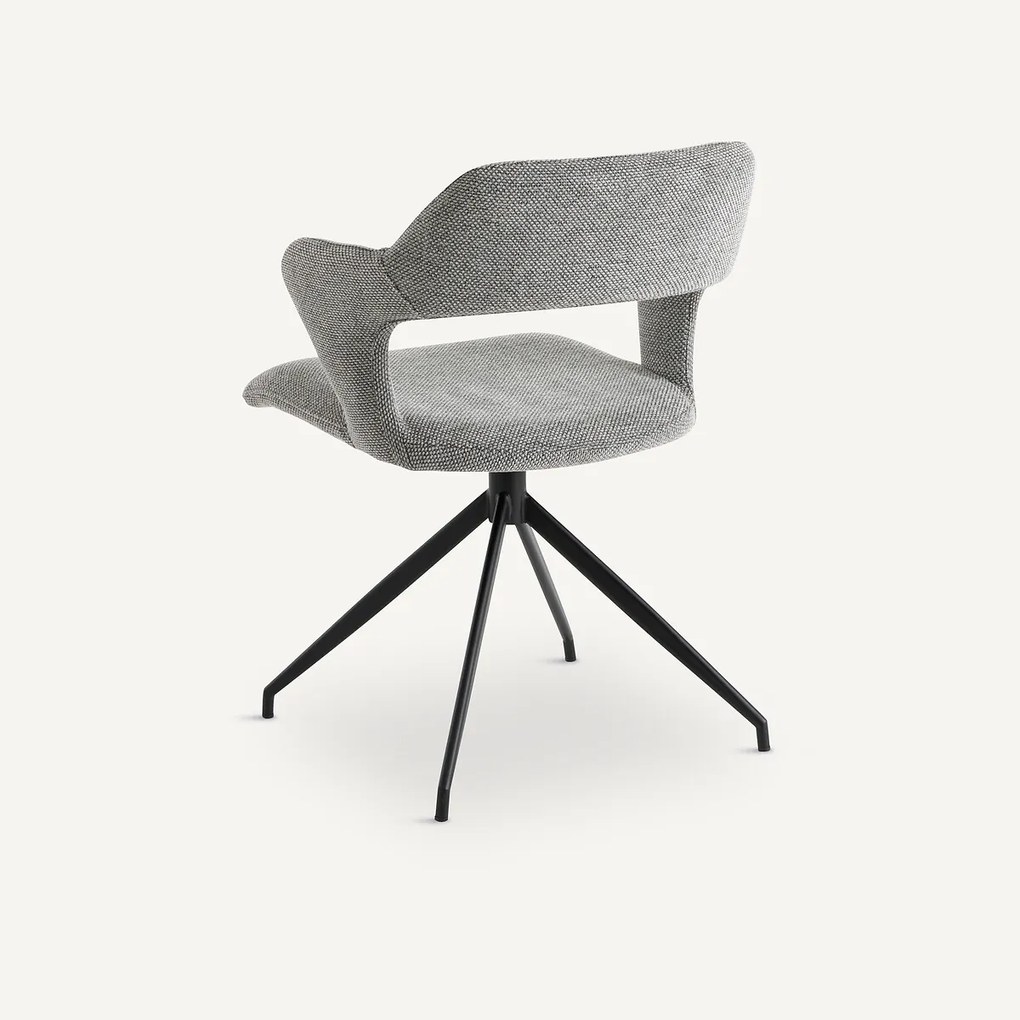 Draaiende tafelfauteuil Asyar