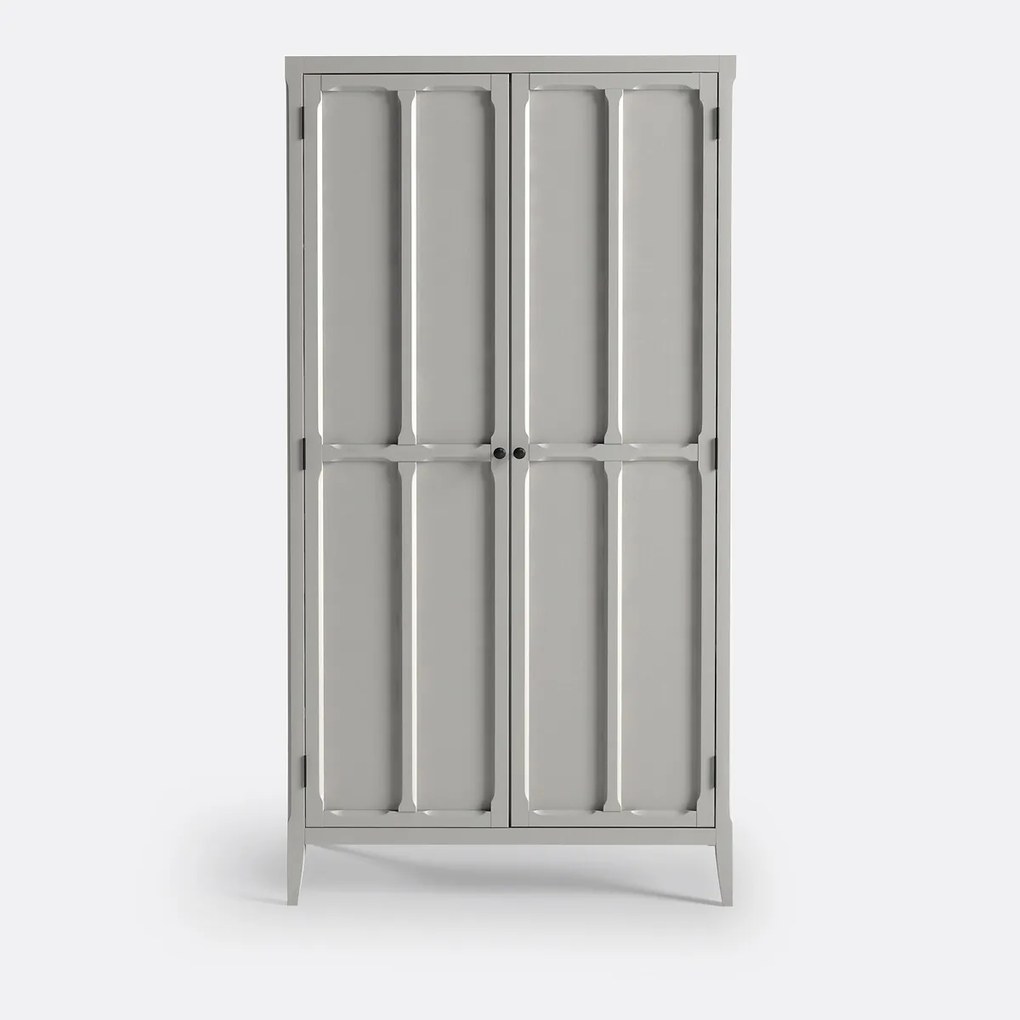 Kast met 2 deuren en 4 legplanken Eugénie