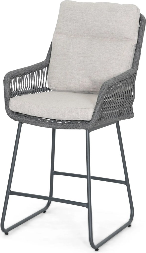 Barset 4 personen 150 cm Rope Grijs Lifestyle Garden Furniture Vicente/Tavano