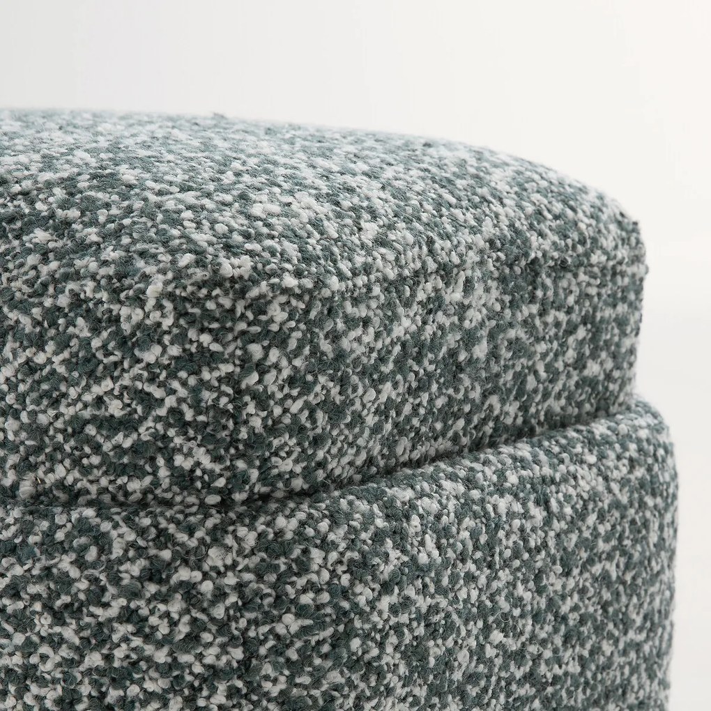 Poef in gemêleerde badstof, CLEOPHEE