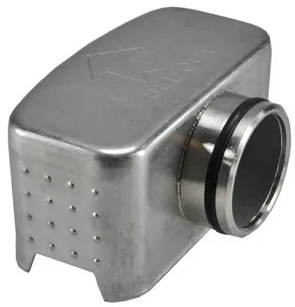 Mueller Luxa RVS douchegoot 80x7cm met muurflens
