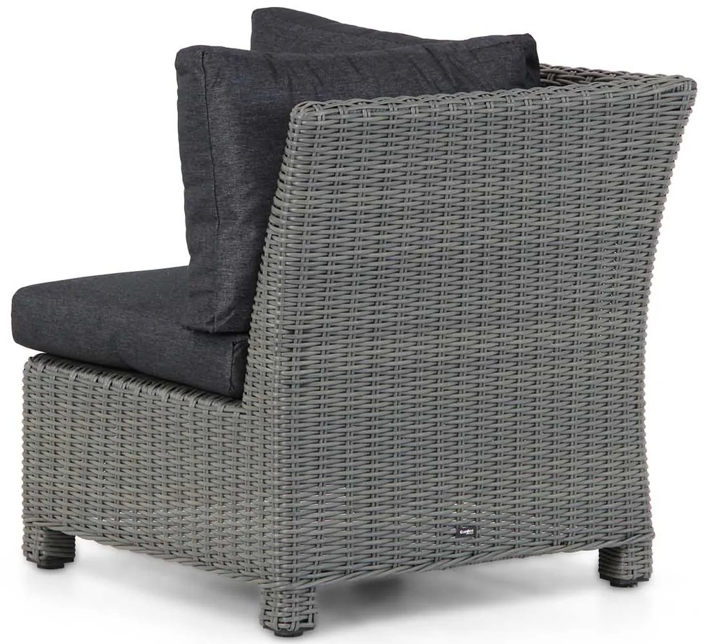 Loungeset 5 personen Wicker Grijs  Garden Collections Lusso