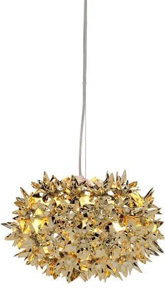 Kartell Bloom metallic hanglamp S2 goud
