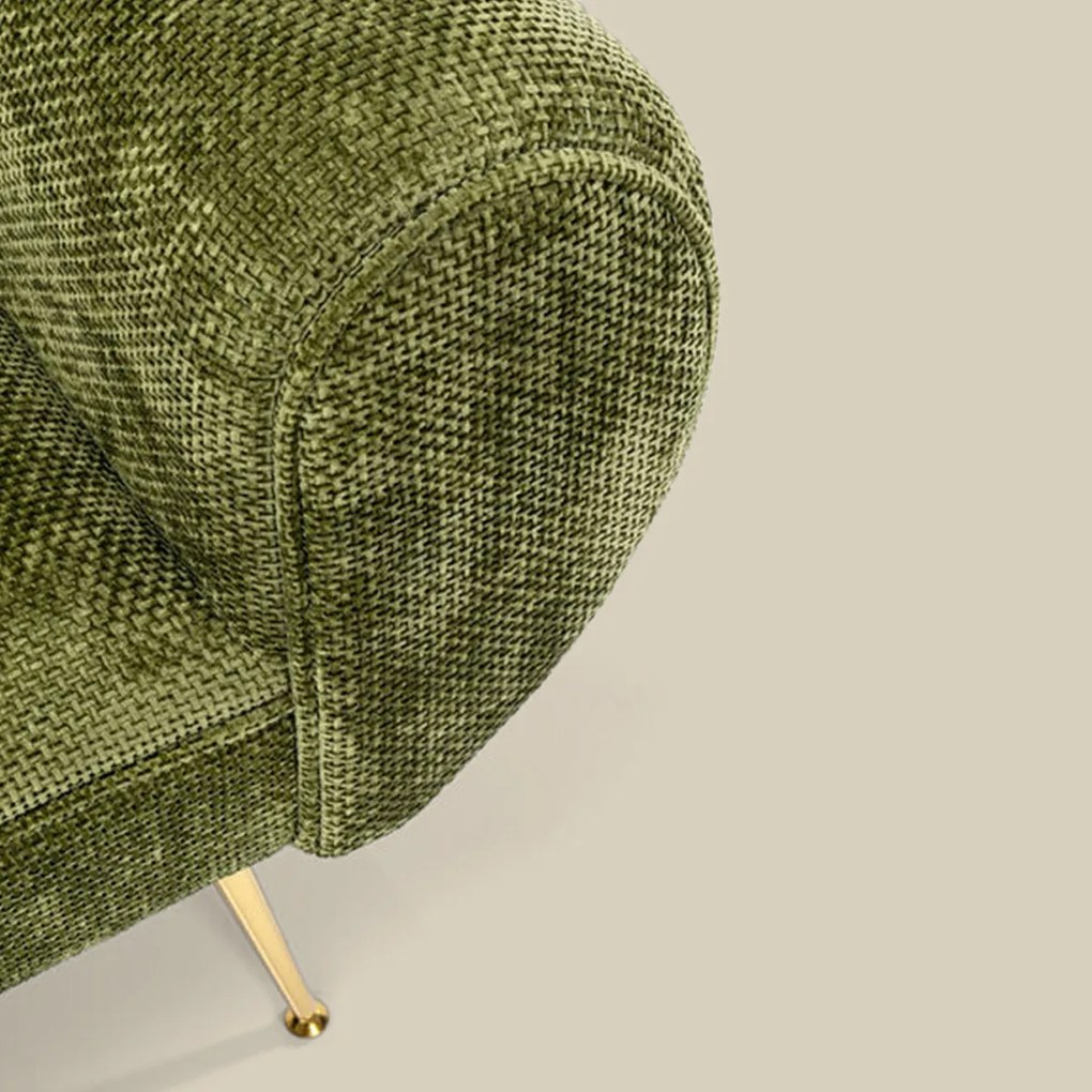 Groen Bankje Met Goud