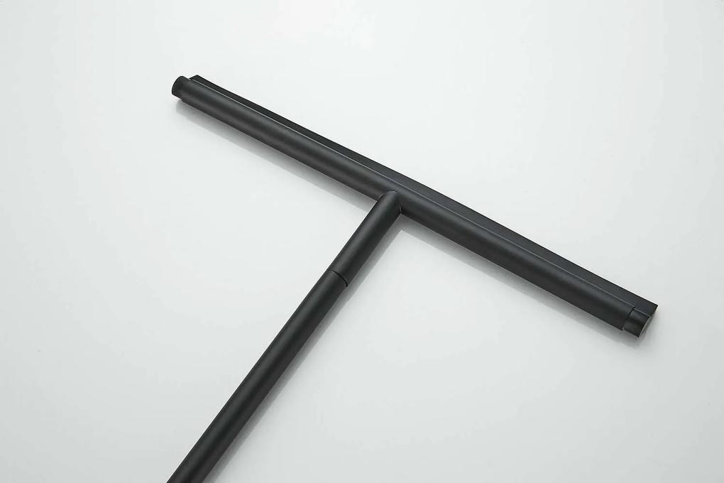 Saniclear Academy vloerwisser 120cm zwart mat