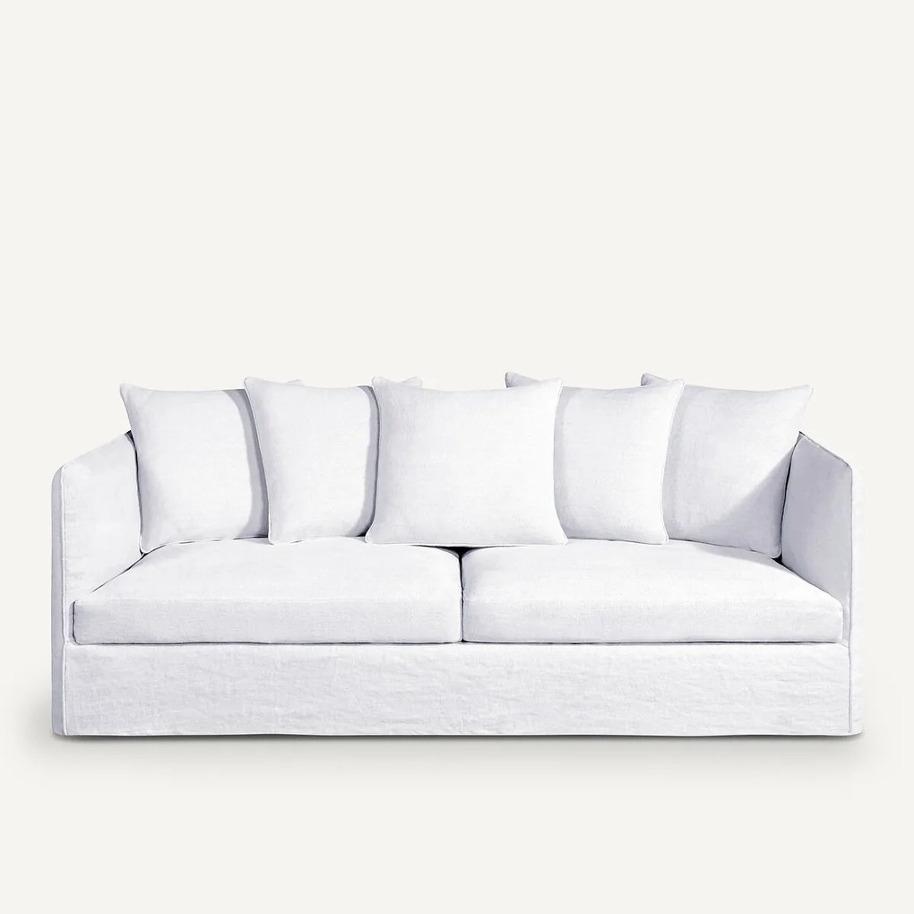 Bank 3-, 4- of 5-zits in dik stonewashed linnen, Neo Chiquito