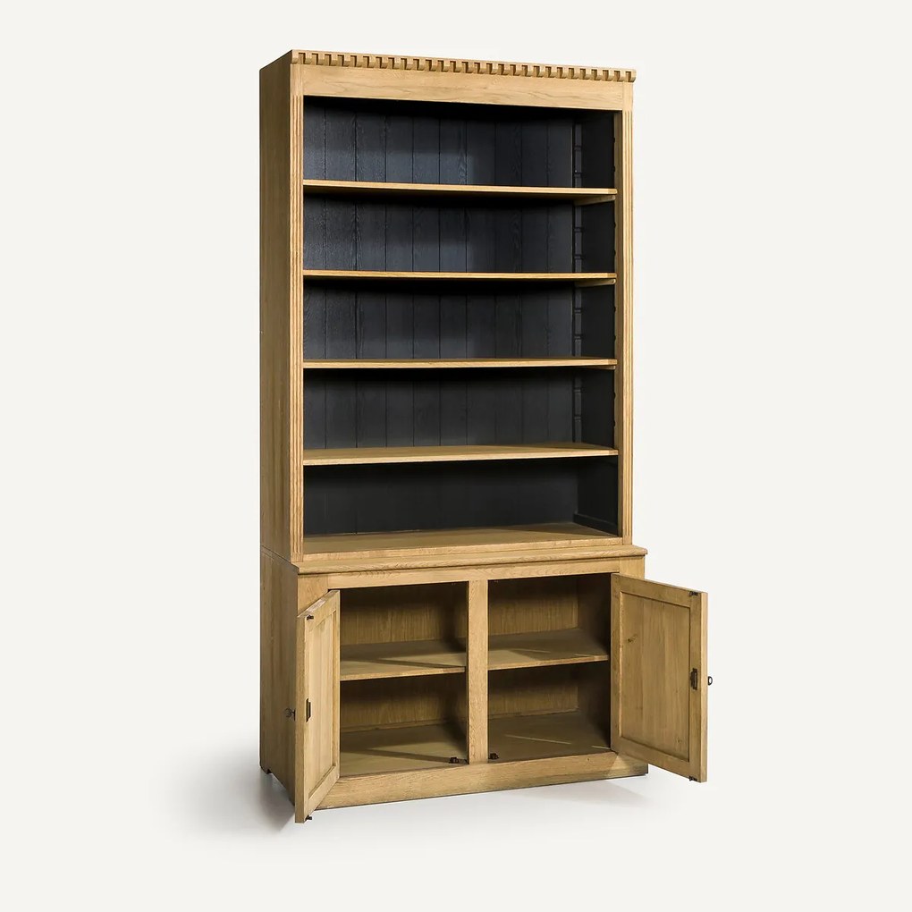 Boekenkast in massief eik, Aria