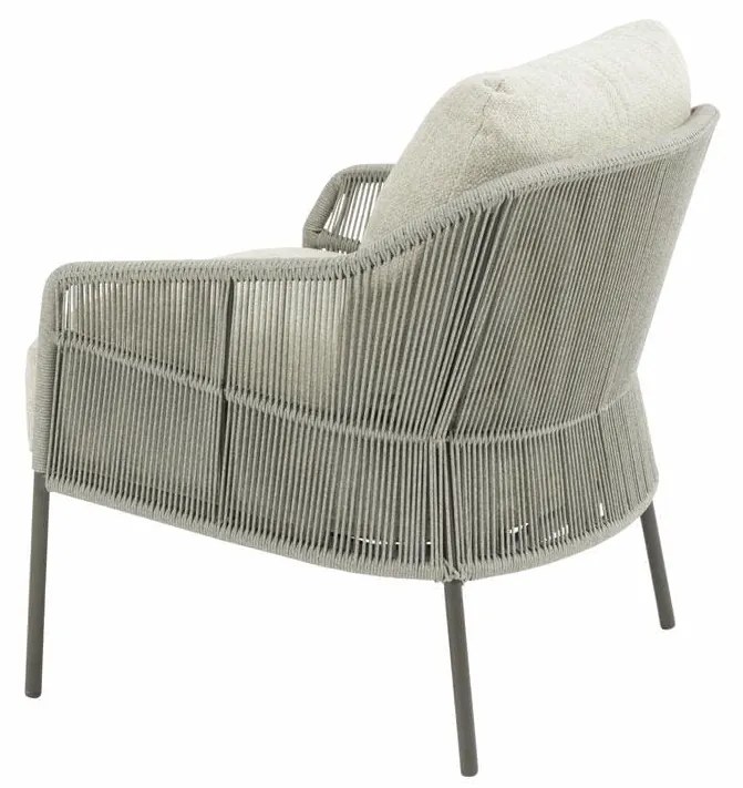 Taste by 4 Seasons Florence low dining tuinstoel terre SALE Tuinstoel bruin weerbestendig