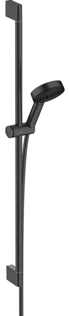 Hansgrohe Pulsify Select glijstangset 3jet Relaxation 10.5cm met glijstang 90 cm Mat Zwart 24170670