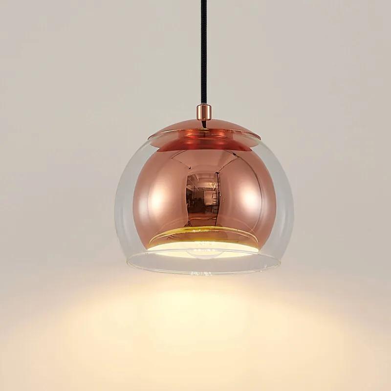 Daymien hanglamp, 1-lamp, koper - lampen-24