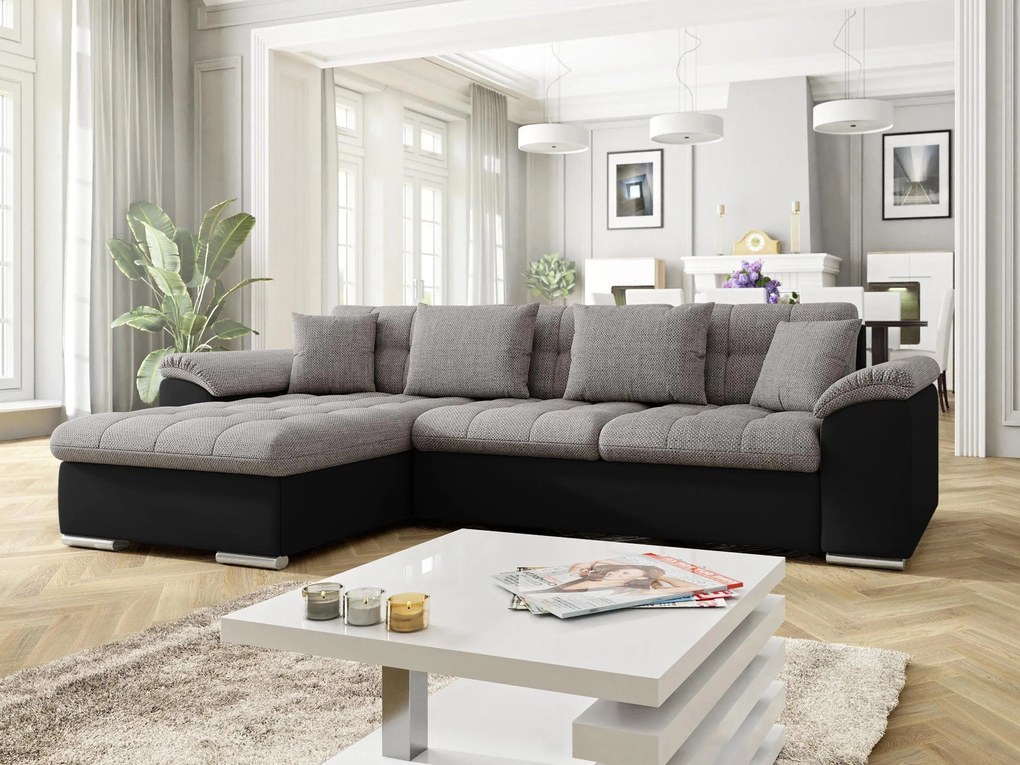 Hoekbank Comfivo Mica, Aanwezig, Aanwezig, 280x160x76cm, 123.5 kg, Poten: Kunststof