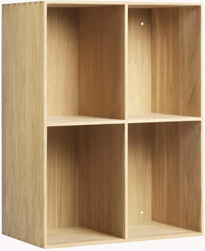 Boekenkast B98 van eikenhout