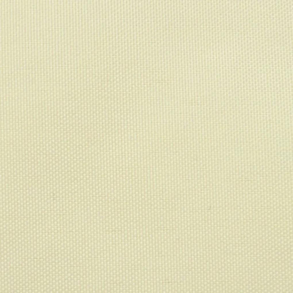vidaXL Balkonscherm Oxford textiel 75x600 cm crème
