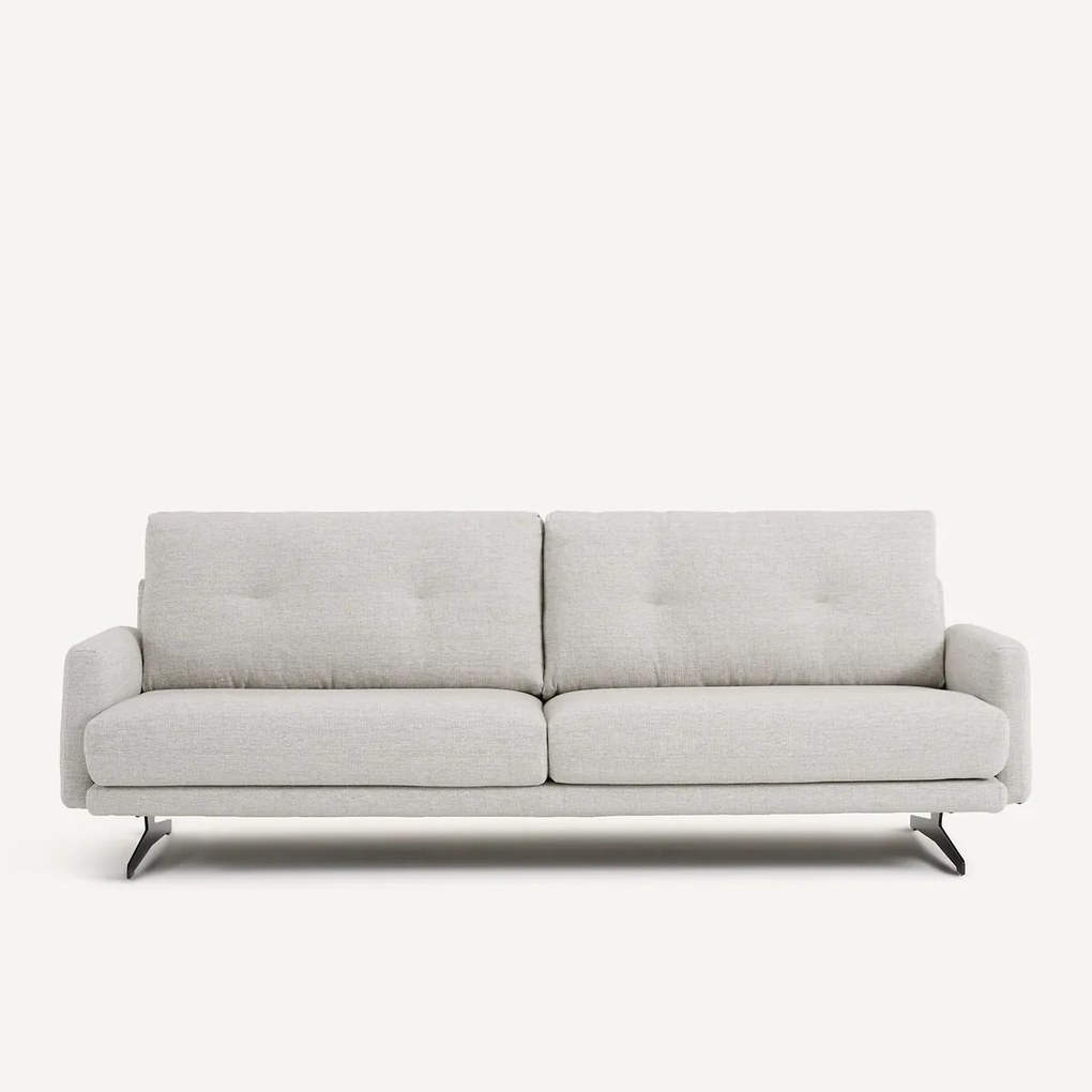 3- of 4-zitsbank, in gespikkeld canvas, DELICATO