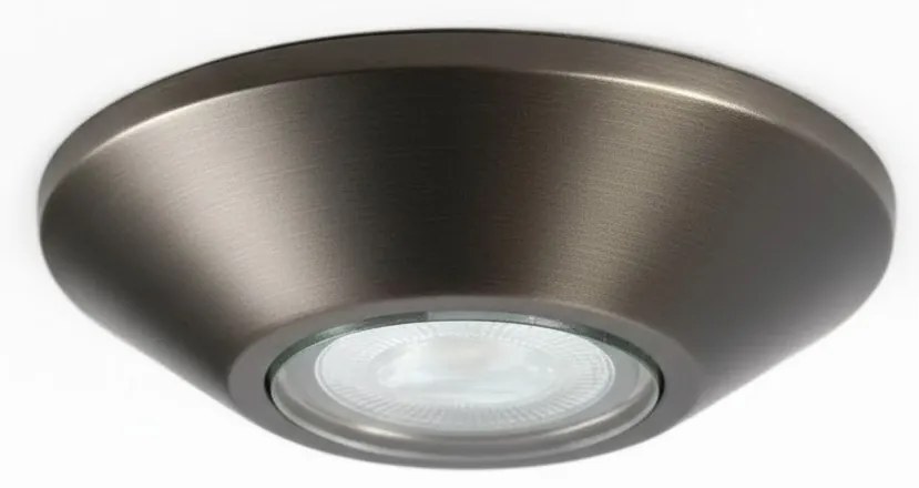 Inbouwspot Gemini Antiek Gun Metal