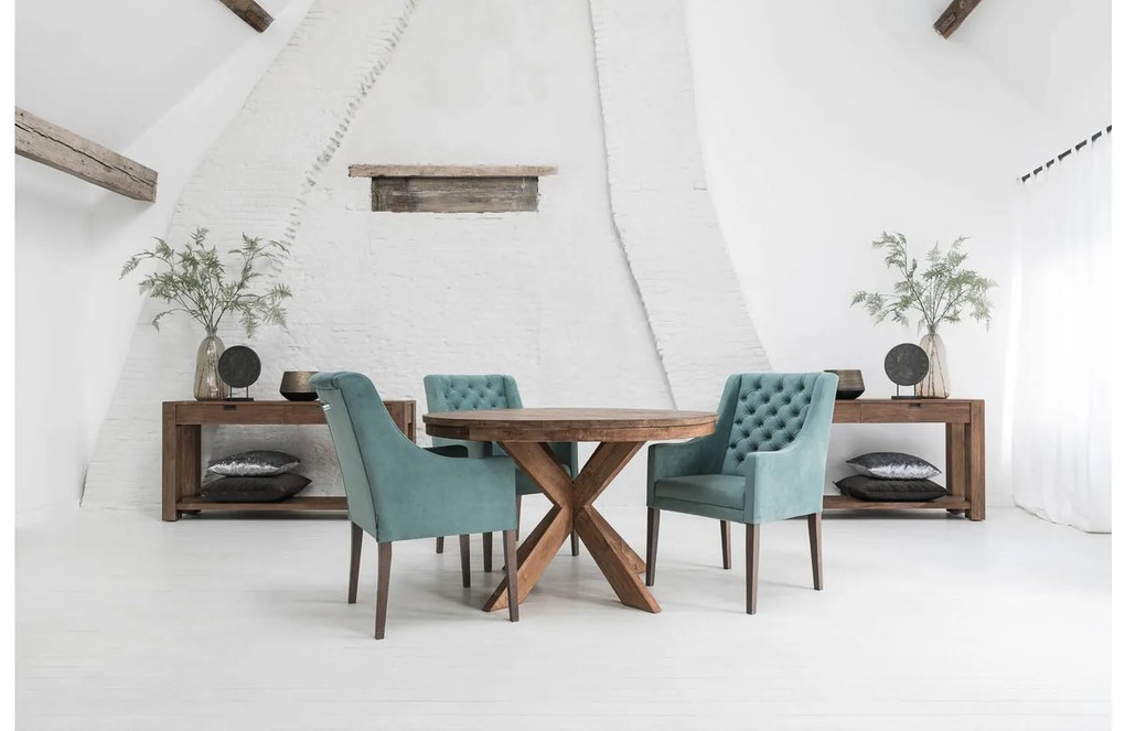 Goossens Eettafel Ines, Rond 120 x 120 cm