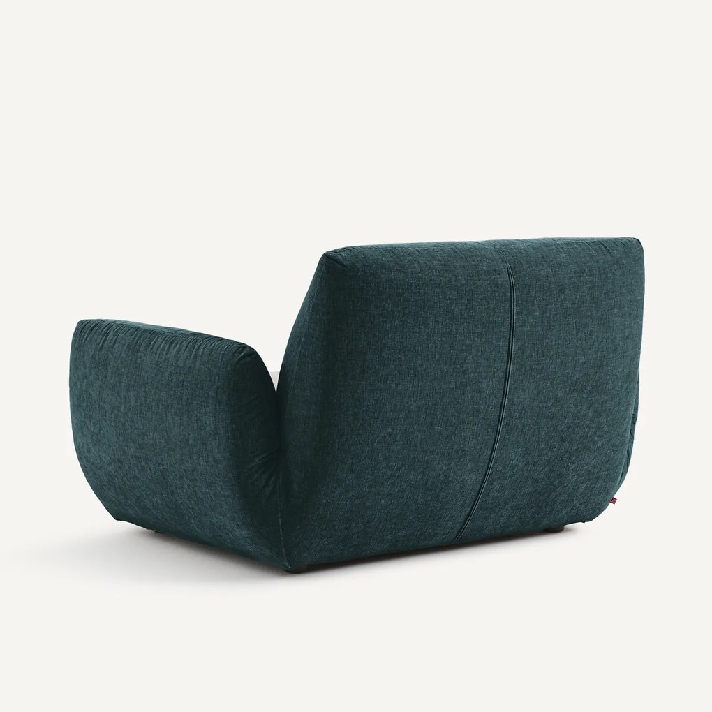 Fluwelen chenille fauteuil, Spogano