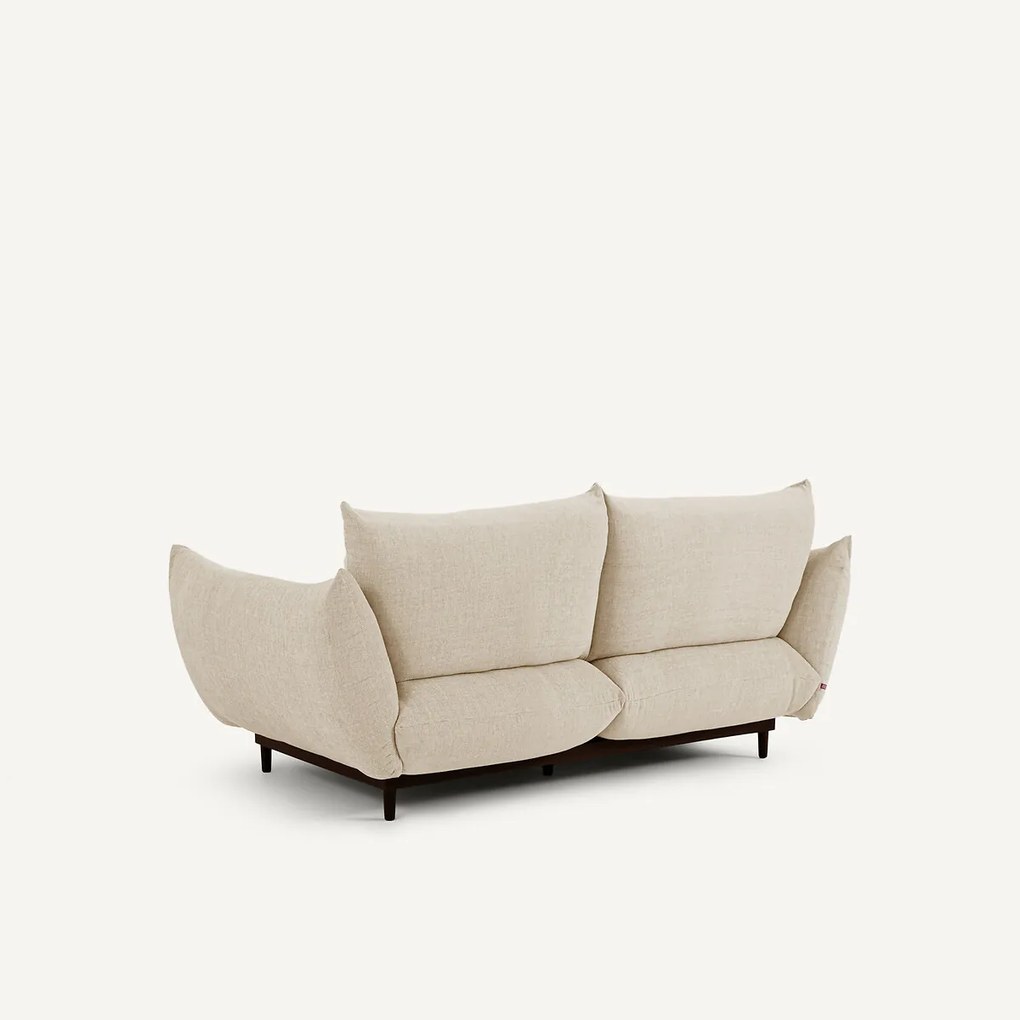Compacte 3-zitsbank van gevlochten polyester, VITORIA