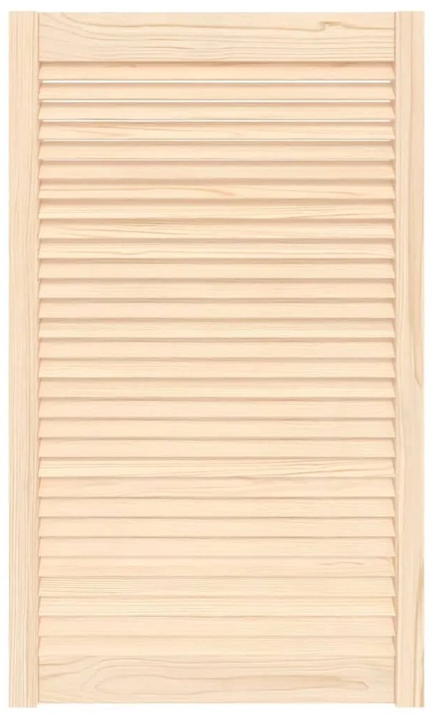 vidaXL Louvredeur 99,3x59,4 cm massief grenenhout