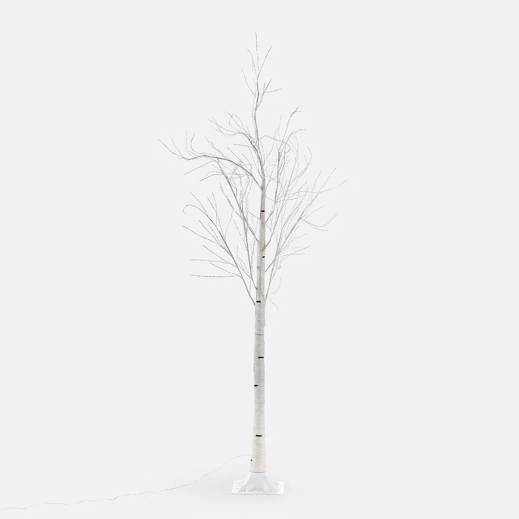 Verlichte kerstboom, hoogte 220 cm, CASPAR
