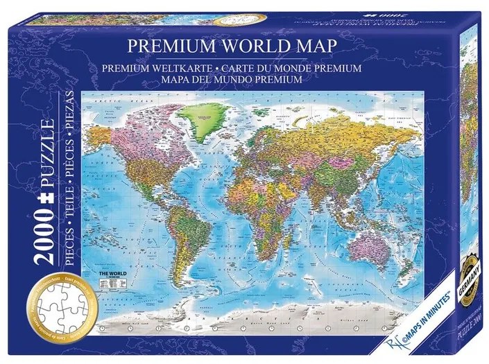 Puzzel World Map