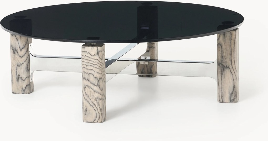 Salontafel Sam met glazen blad