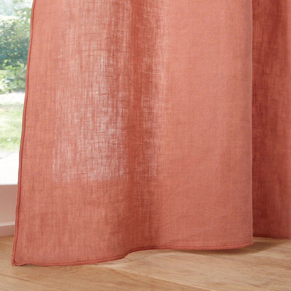 Gordijnpand in gewassen linnen, Onega