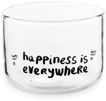 Happy waterglas (Ø8,5 cm)