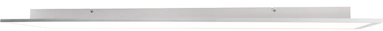 LED paneel staal 120 cm incl. LED met afstandsbediening - Liv