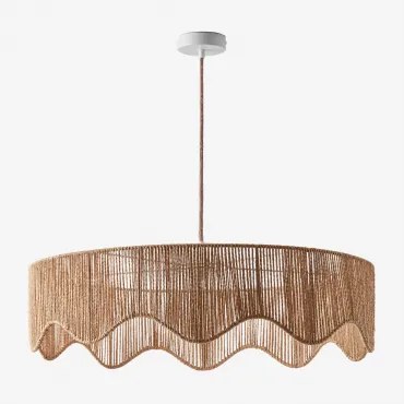 Hanglamp Van Gevlochten Papier Aoife Natuurlijk - Sklum