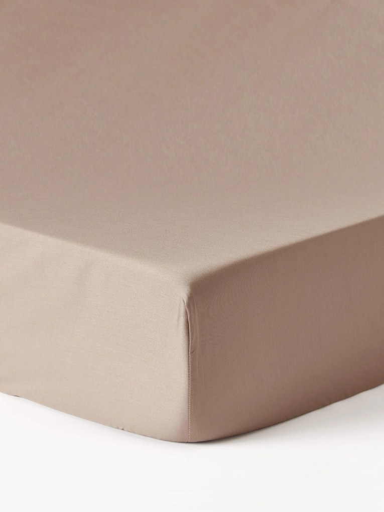 Katoensatijnen topper hoeslaken Premium