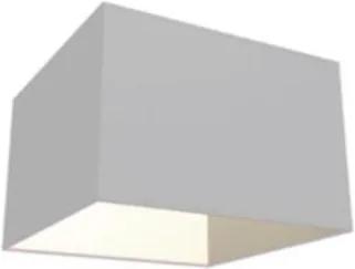 Lampenkap Block pure white 20cm