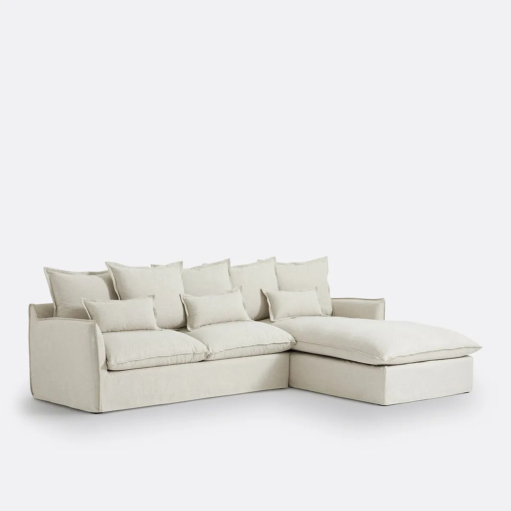 Hoes in polyester voor hoekbank rechts, Odna