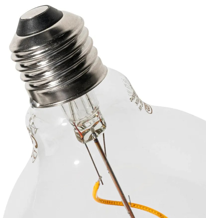 Set van 5 E27 dimbare LED spiraal filament G95 4W 270 lm 2200K