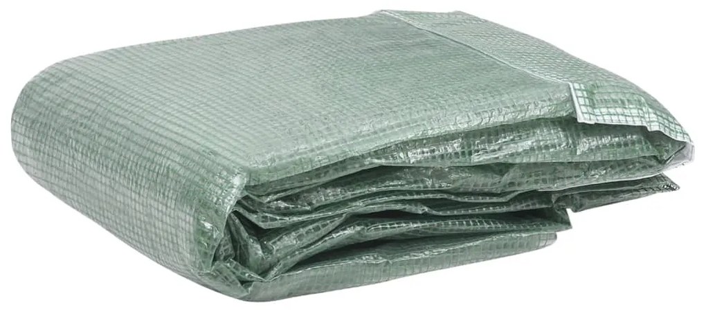 vidaXL Kashoes vervangend (4 m²) 200x200x200 cm groen