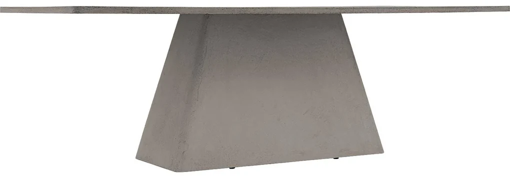 Goossens Eettafel Stone, Rechthoekig 240 x 110 cm