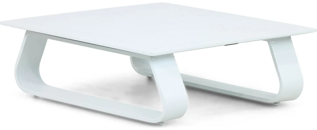 Hoek loungeset 6 personen Aluminium Wit Santika Furniture Santika Sovita