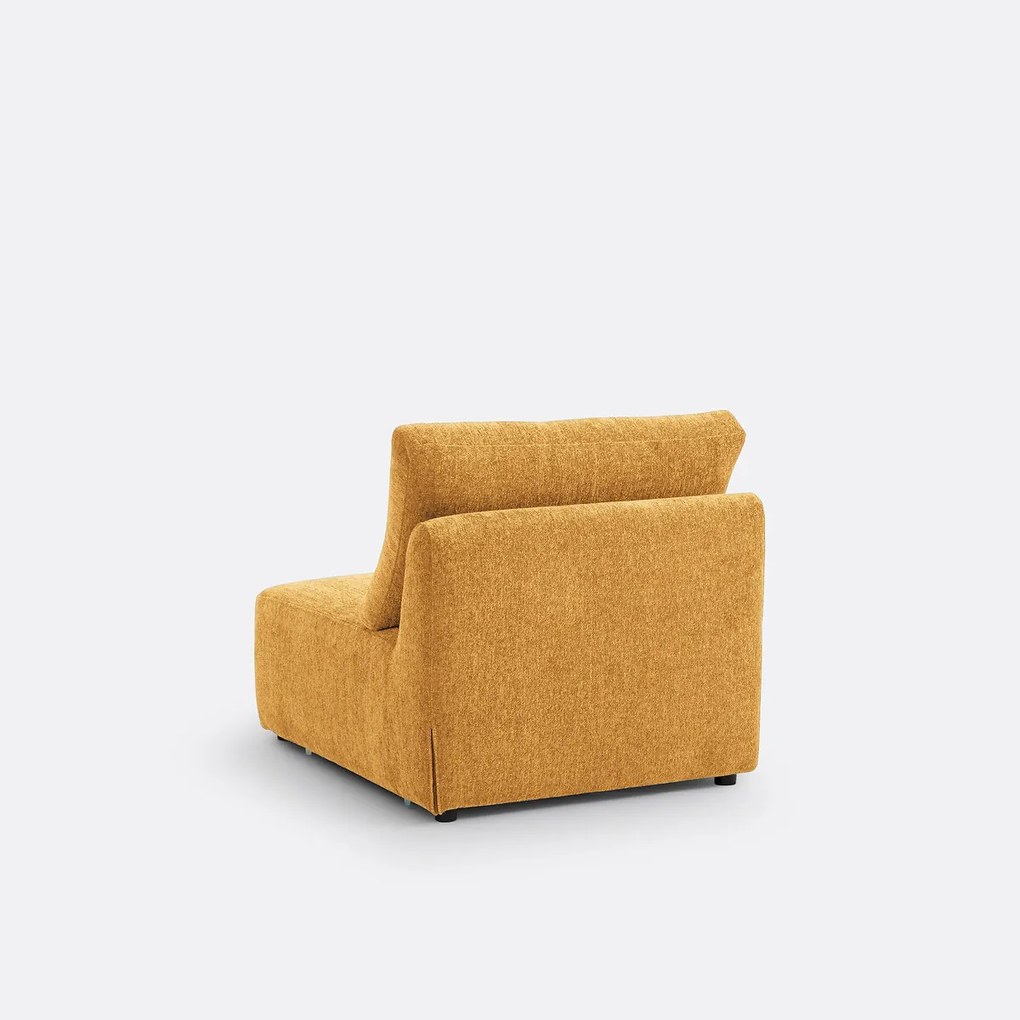 Modulaire fauteuil, gemêleerd chenille, Monica