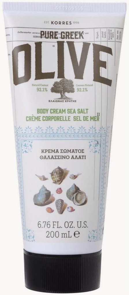 Verstevigende bodycrème Olive & Sea Salt