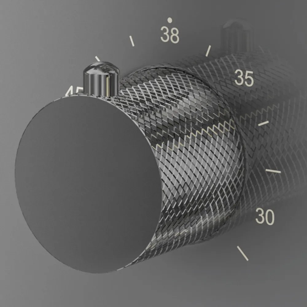 Saniclear Talpa Curved temperatuurknop voor inbouw thermostaatkranen (SK21224 en SK79841)
