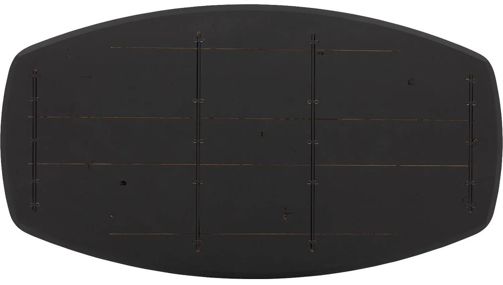 Goossens Excellent Eettafel Uniek, Semi ovaal 220 x 120 cm